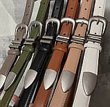Жіночий шкіряний ремінь, фото 5