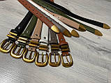 Жіночий шкіряний ремінь, фото 2