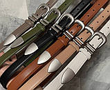 Жіночий шкіряний ремінь, фото 4