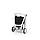 Greentom - Прогулянкова коляска Classic Black-White, фото 3