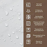 Декоративна ПВХ плита 600х600х3мм Білий мармур (S) SW-00001620, фото 4