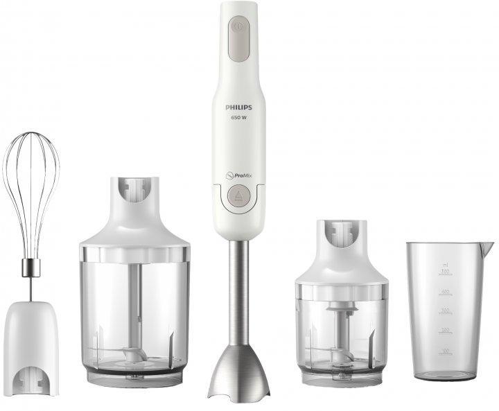 Блендер погружной Philips Daily Collection HR2537-00 650 Вт высокое качество - фото 2 - id-p2193808376