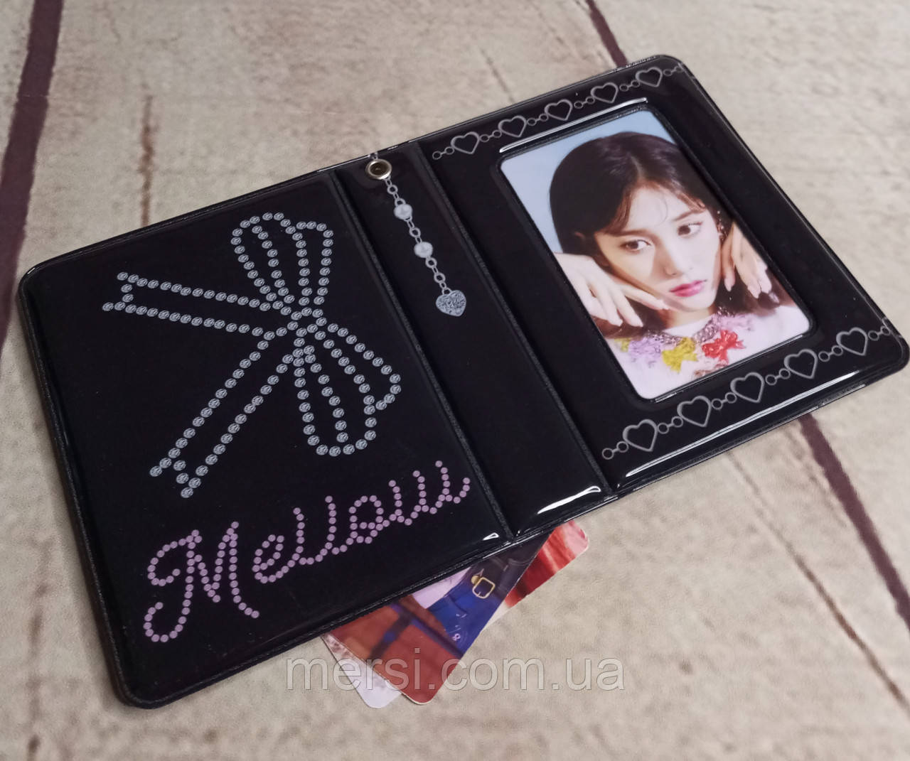 Біндер для фотокарток К-ПОП альбом для карток K-POP lomo card на 40+1 шт №51