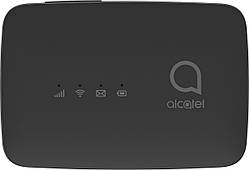 Alcatel Мобільний маршрутизатор LINKZONE LTE Mobile WiFi (MW45V) microUSB/1x3FF SIM/2150mAh Black (MW45V-2AALUA1)