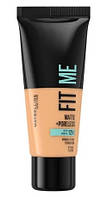 Матувальний тональный крем для обличчя Maybelline New York Fit Me! Matte + Poreless Foundation 130 Buff Beige, 30 мл
