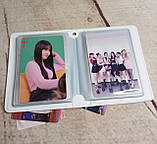 Біндер для фотокарток К-ПОП альбом для карток K-POP lomo card на 40+1 шт №55, фото 4