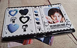 Біндер для фотокарток К-ПОП альбом для карток K-POP lomo card на 40+1 шт №55, фото 3