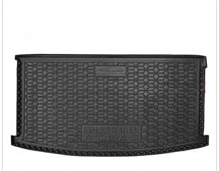 Килимок в багажник гумовий для Volkswagen Atlas 2016-2020 до 6 і 7 місця короткий / Фольксваген Атлас автогум
