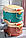 Багатофункціональний ящик для зберігання іграшок Poppet Каченя Грін На колесах Середній (PP-001G-M), фото 10