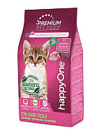 Сухой корм happyOne Premium Kitten Fresh Meat для котят с свежим мясом 1.5 кг