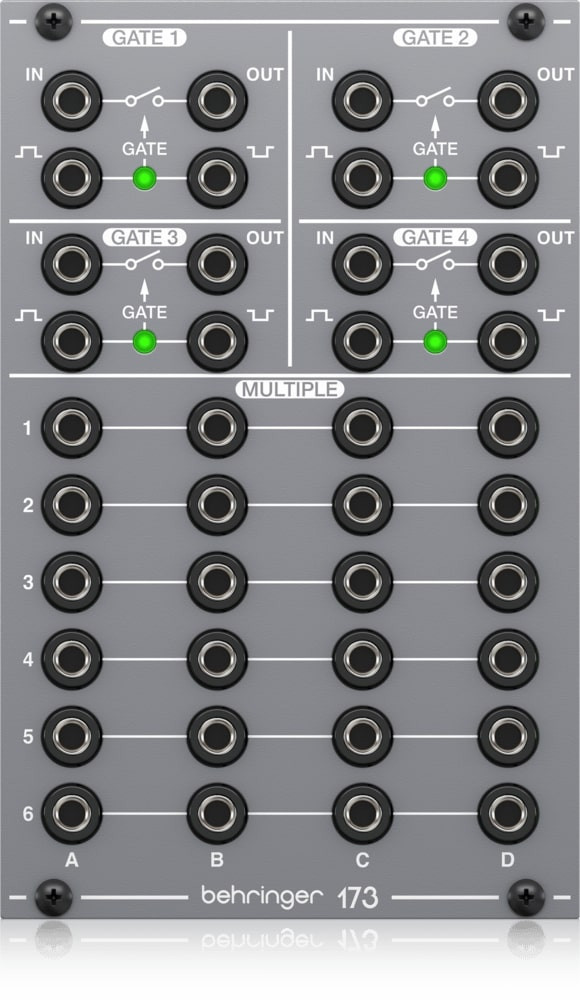 Модуль Behringer 173 Quad Gate/Multiples