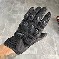 Мотоперчатки кожанные, перчатки на мотоцикл Маломерят: L8.5-9/XL9-9.5см
