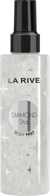 Парфюмированный спрей для тела La Rive diamond star glittery 5903719640756 200 мл высокое качество - фото 1 - id-p2193820934