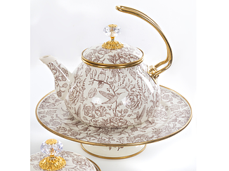 Чайник емальований "BIRD" Elmani з кришкою, 2,2 л