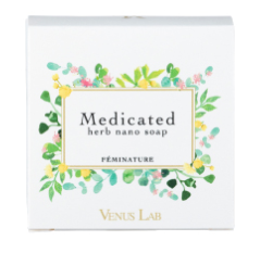 Venus Lab Jamu Feminateur Medicinal Herb Nano Soap мило для інтимної гігієни