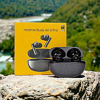 Навушники Realme Buds Air 5 Pro Black | BT 5.3 | ANC 50dB | LDAC | 11+40 год. акум
