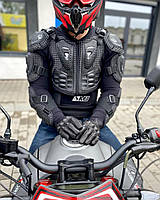 Моточерепаха, захист тіла на мотоцикл, черепаха Scoyco, защита спини рук на мотоцикл