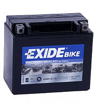 Мото аккумулятор EXIDE AGM12-10