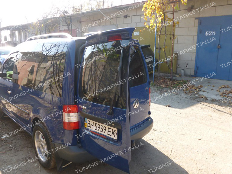 Спойлер Volkswagen Caddy (Распашной), Козырек Фольксваген Кадди Тюнинг - фото 2 - id-p2193855817