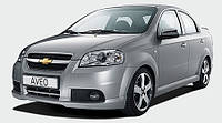 Накладка на передний бампер Chevrolet Aveo T250 "GM" Губа Шевроле Авео Т250 Тюнинг