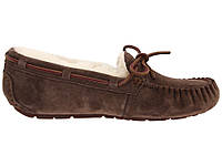 UGG DAKOTA SLIPPER Chocolate-47 UGG Коричневий 36 (5) Жіночий Замша (UGG47_36) ML, код: 2310562