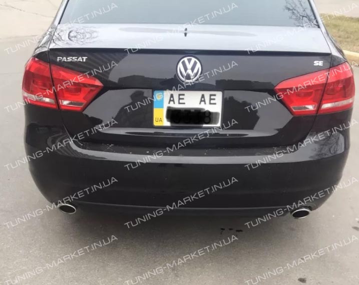 Лип спойлер Volkswagen Passat B8 USA, Пассат Б8 Америка тюнинг - фото 4 - id-p2193856812