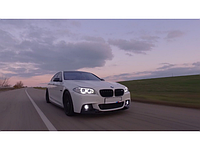 Накладки под пороги для BMW 5 F10 M-Perfomance, БМВ 5 Ф10 пороги М-Пакет тюнинг