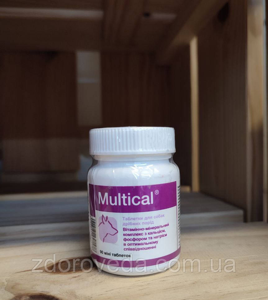 Dolfos Multical mini вітаміни для собак, 90 табл.