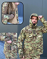 Тактическая мультикам куртка реп стоп мужская парка весна осень штурмовая куртка с капюшоном для ВСУ