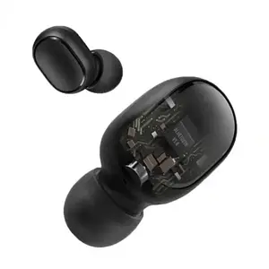 Бездротові навушники Xiaomi Mi True Wireless Earbuds Basic 2 Black Black TWS вакуумні з мікрофоном (ZBW4502GL/BHR4272GL)