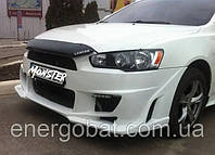 Митсубиси Лансер 10 бампер передний тюнинг,передний бампер для Mitsubishi lancer X tuning