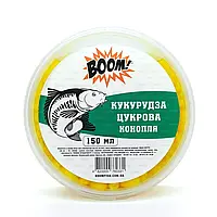 Наживка кукуруза для рыбалки Boom 150 грамм Конопля