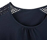 Стильна якісна зручна жіноча футболка з мереживом від tcm tchibo (Чібо), Німеччина, S-M, фото 5