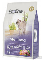 Сухой корм для стерилизованных и кастрированных кошек и котов (куриное мясо и рис) Profine C ZR, код: 2644272