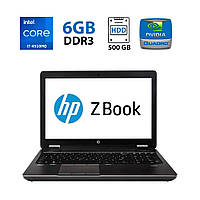 Мобильная рабочая станция HP ZBook 15 G2 / 15.6" (3200x1800) VA / Intel Core i7-4910MQ (4 (8) ядра по 2.9 -