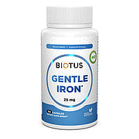 Железо Gentle Iron Biotus 25 мг 100 капсул SM, код: 7586701