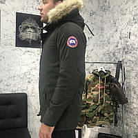 Зимняя Куртка Canada Goose Carson Parka Military Green Отличное качество
