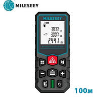 Лазерний далекомір MILESEEY X5 100м лазерна рулетка з вбудованим рівнем