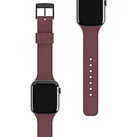 UAG Ремінець [U] для Apple Watch 44/42 [U] Dot Silicone, Aubergine (19249K314747)