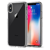 Чехол Crystal iPhone X black Remax 800102 высокое качество