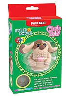 PAULINDA Маса для ліплення Super Dough Circle Baby Собака заводний механізм (коричнева) (PL-081177-6)