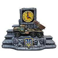 Оригинальный сувенир с военной тематикой подставка "Украинский БМ-21 Град", Подарок солдату на День защитника