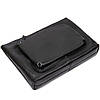 Шкіряна чоловіча сумка для ноутбука GRANDE PELLE 11437 Чорний, фото 6