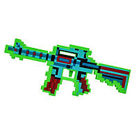 Детский игрушечный автомат Майнкрафт Minecraft светозвуковые эффекты Зеленый