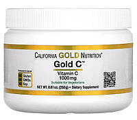 Витамины California Gold Nutrition витамин С Gold C 1000 мг в виде порошка 250 г