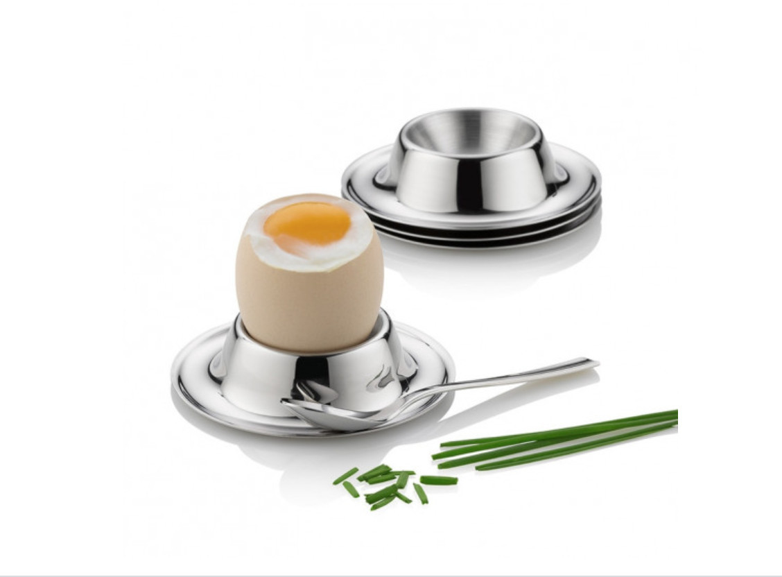 Набор подставок для яиц Kela Vision 19246 9 см 4 шт высокое качество - фото 3 - id-p2193885538