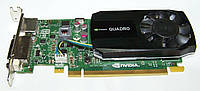 Дискретная видеокарта nVidia Quadro K620, 2 GB DDR3, 128-bit, 1x DVI, 1x DP для установки в системный блок б/у