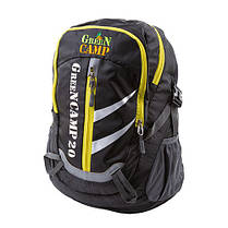 Рюкзак спортивний на 20л Green Camp колір зелений, фото 3