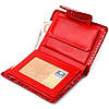 Лакований жіночий гаманець з натуральної шкіри з тисненням під змію CANPELLINI 21682 Червоний, фото 6