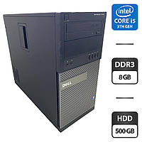 Компьютер Dell OptiPlex 7010 Tower / Intel Core i5-3470 (4 ядра по 3.2 - 3.6 GHz) / 8 GB DDR3 / 500 GB HDD /